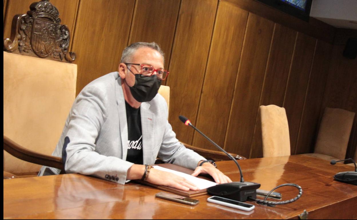 Cartón, presidente de la junta vecinal de Fuentesnuevas.