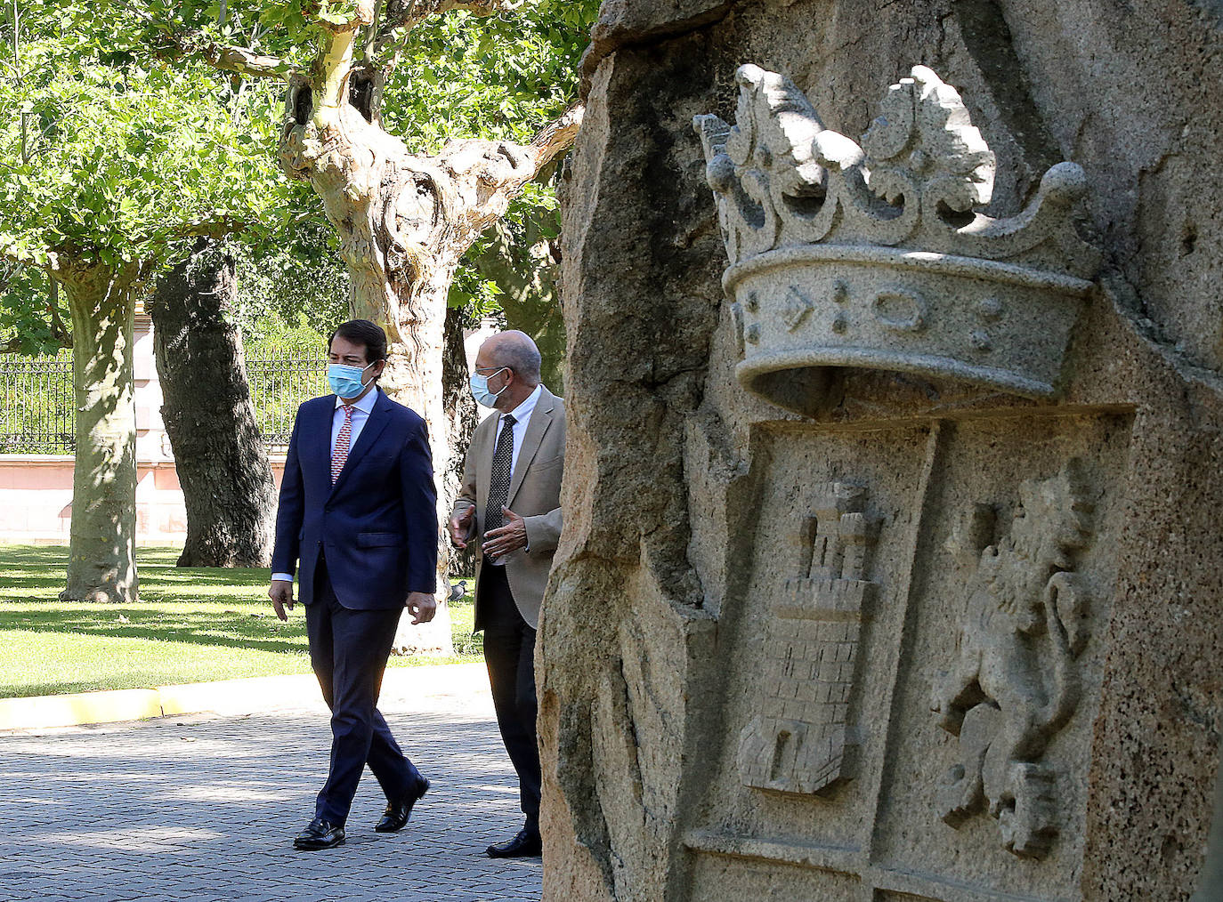 Fotos: El presidente y el vicepresidente de la Junta hacen balance del mandato