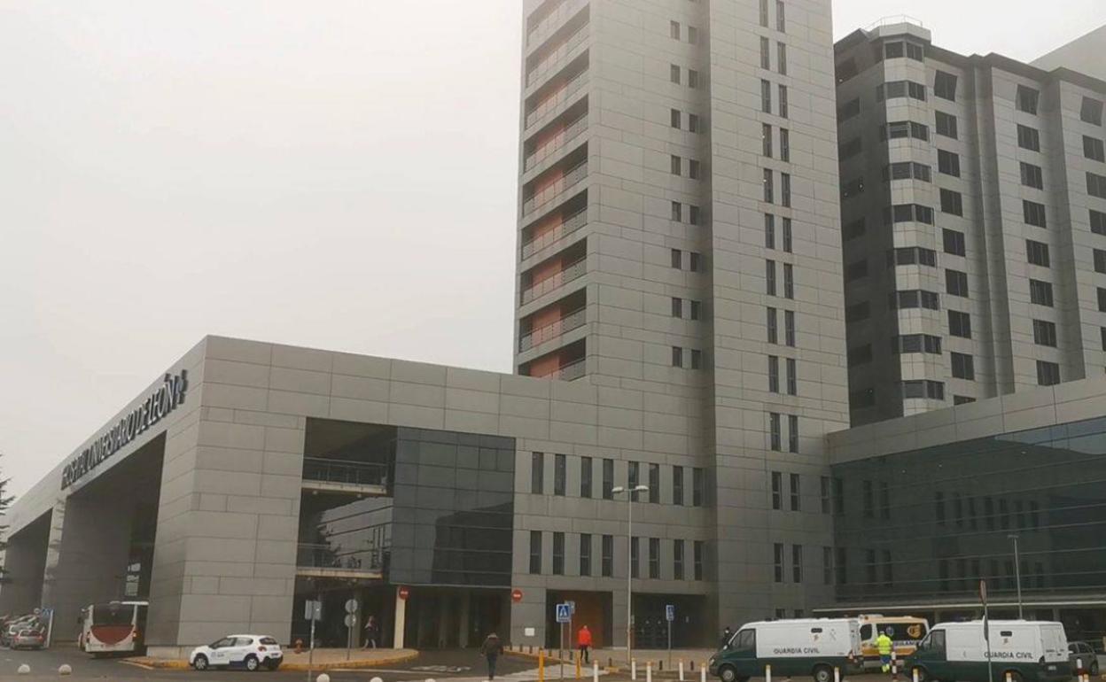 Imagen del hospital de León. 