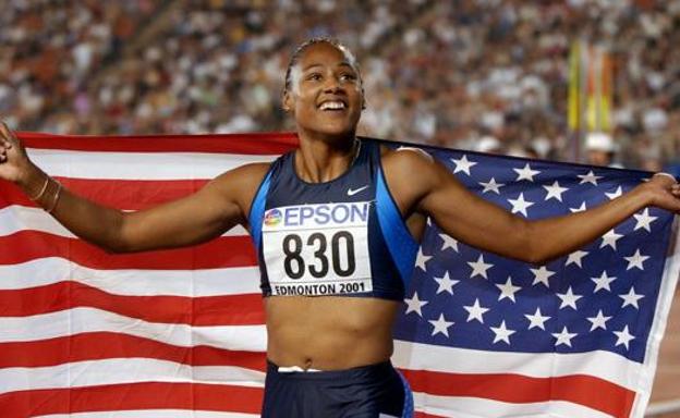 Marion Jones pasó del cielo al infierno. 