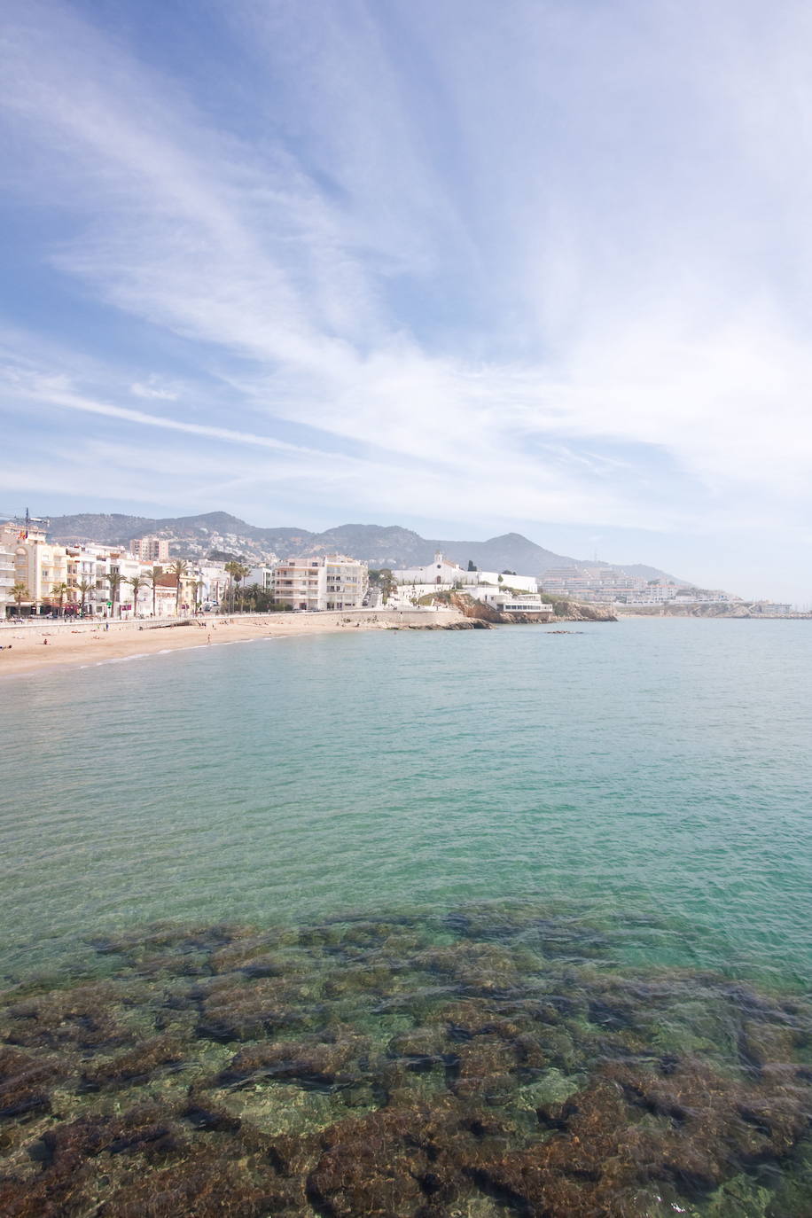 Playa de Garraf (Sitges). 