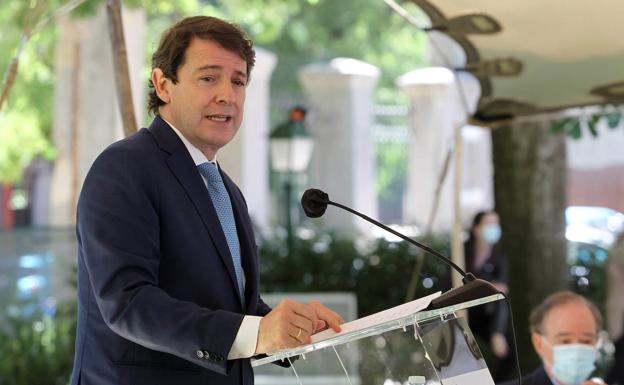 Imagen de Alfonso Fernández Mañueco en un acto.