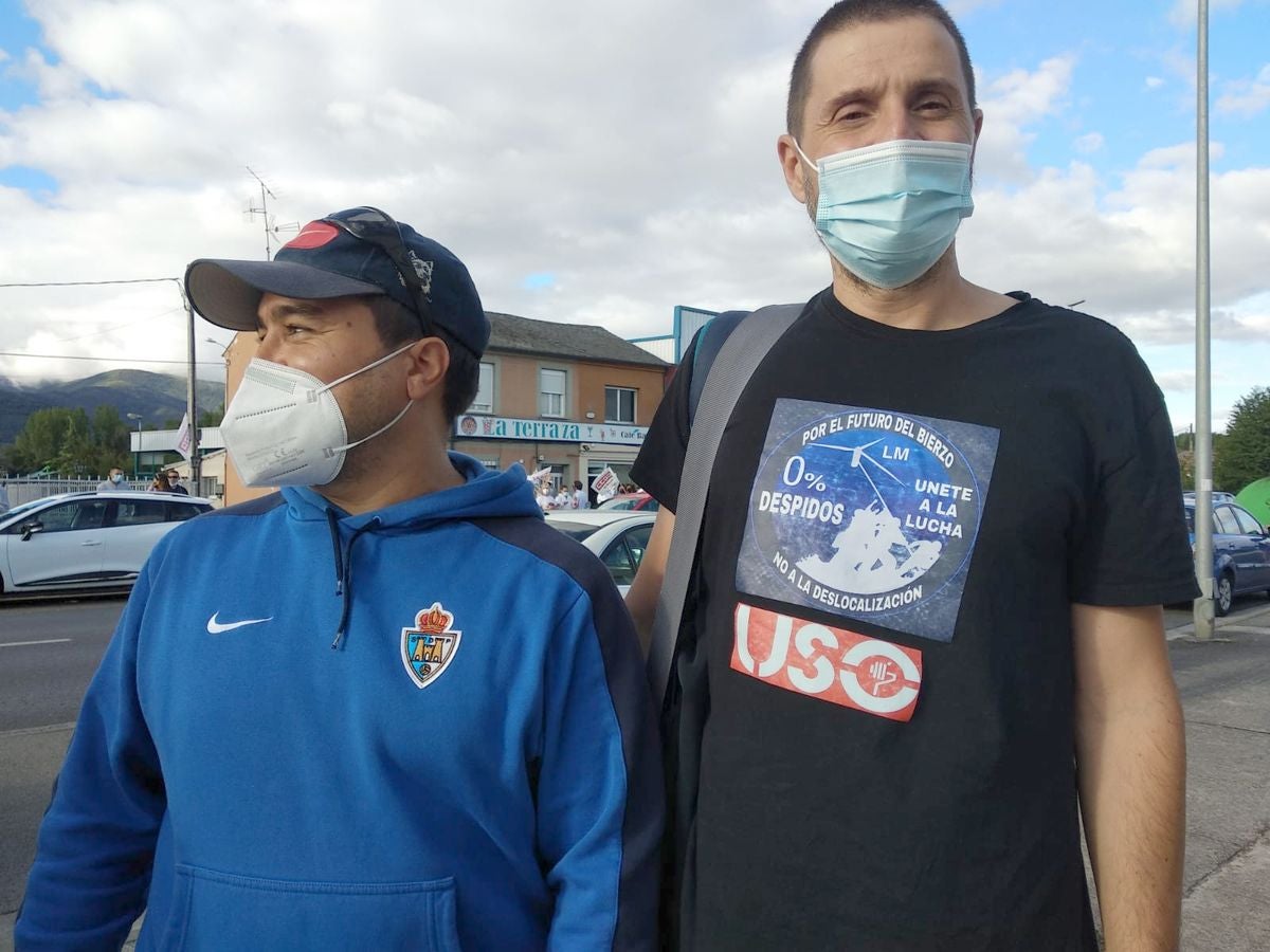 Fotos: Protestas de los trabajadores de LM en Ponferrada