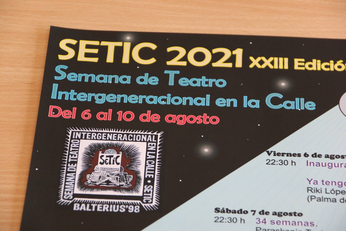 SETIC vuelve en su vigésimo tercera edición con una programación variada para ofrecer al público de San Andrés teatro a pie de calle.