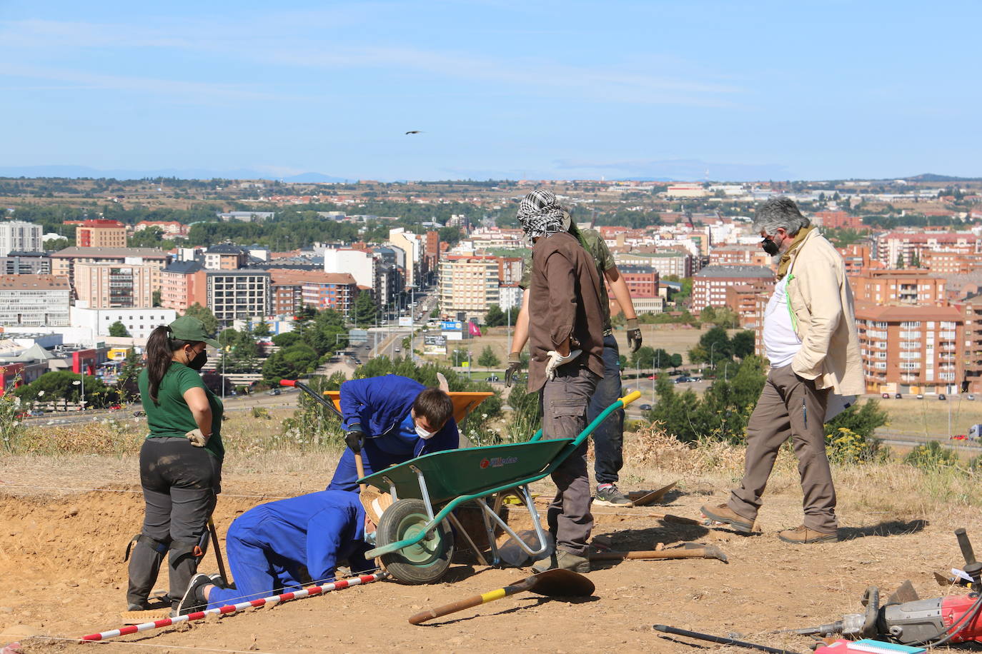 La excavación en imágenes. 