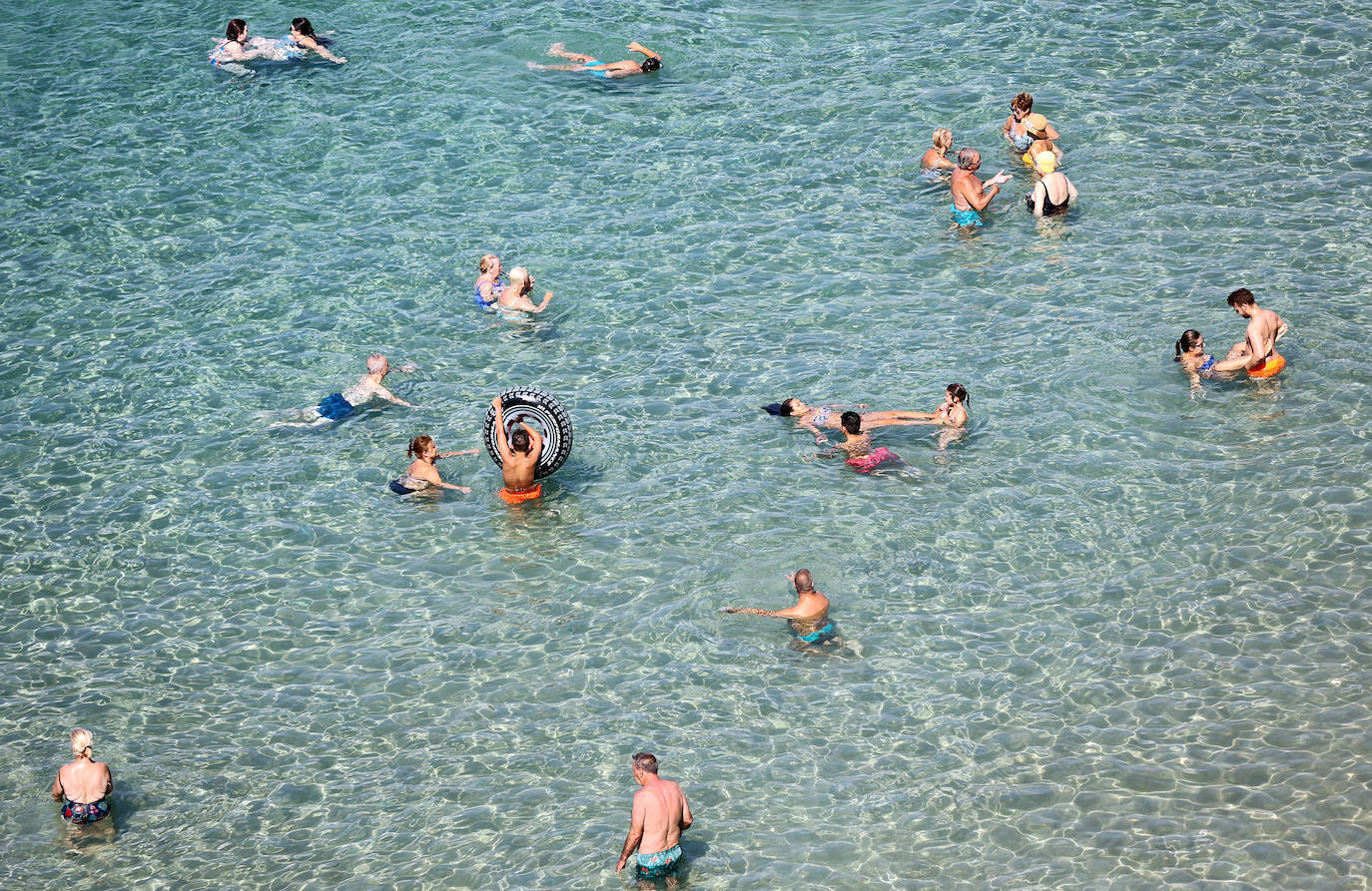 Fotos: Verano atípico en Benidorm