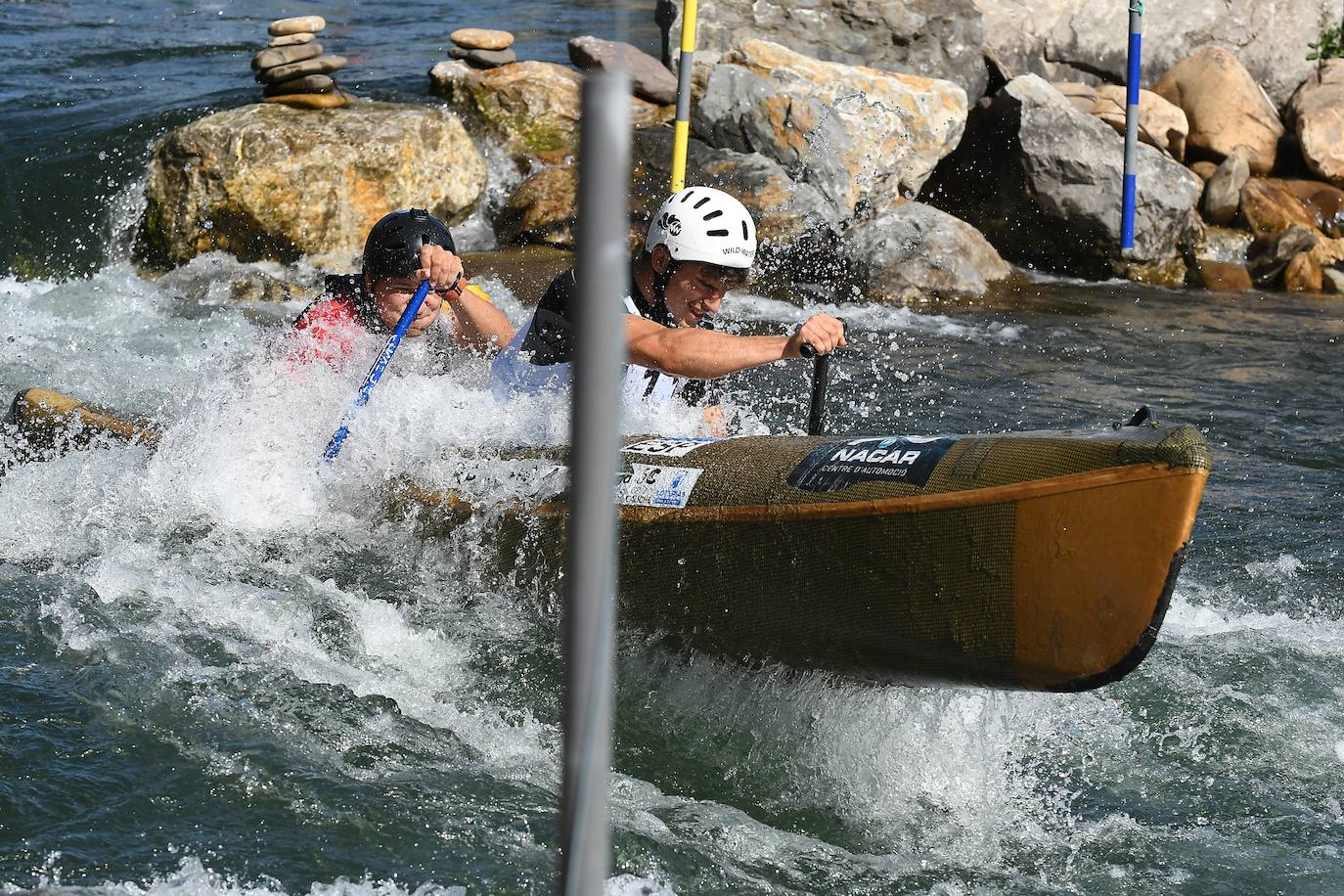 El Canal Sabero-Alejico acogió las pruebas de sprint tanto individuales como por parejas