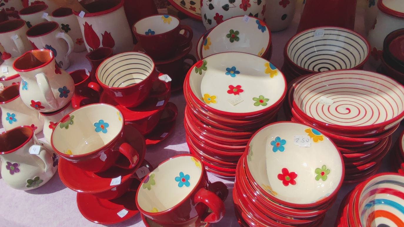 La feria artesana se celebra estos días en la ciudad leonesa.