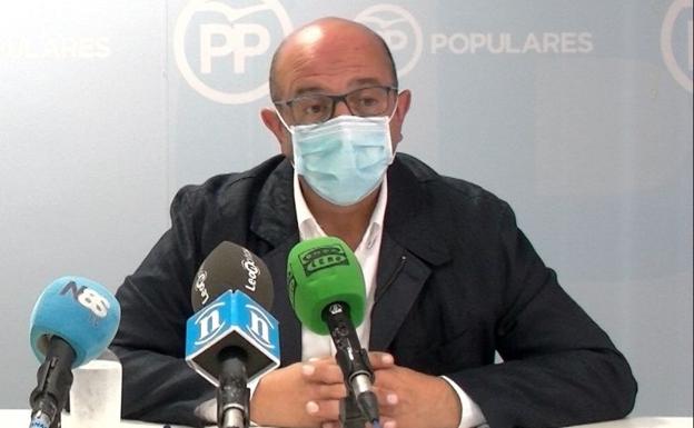 Francisco Castañón, portavoz del PP en la Diputación.