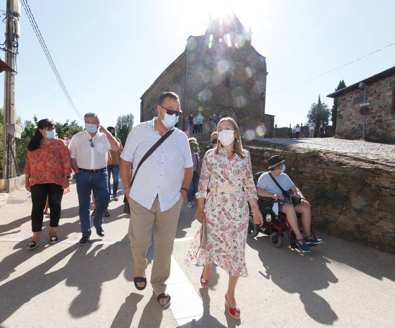 Fotos: Visita de Ana Pastor a Villafranca del Bierzo
