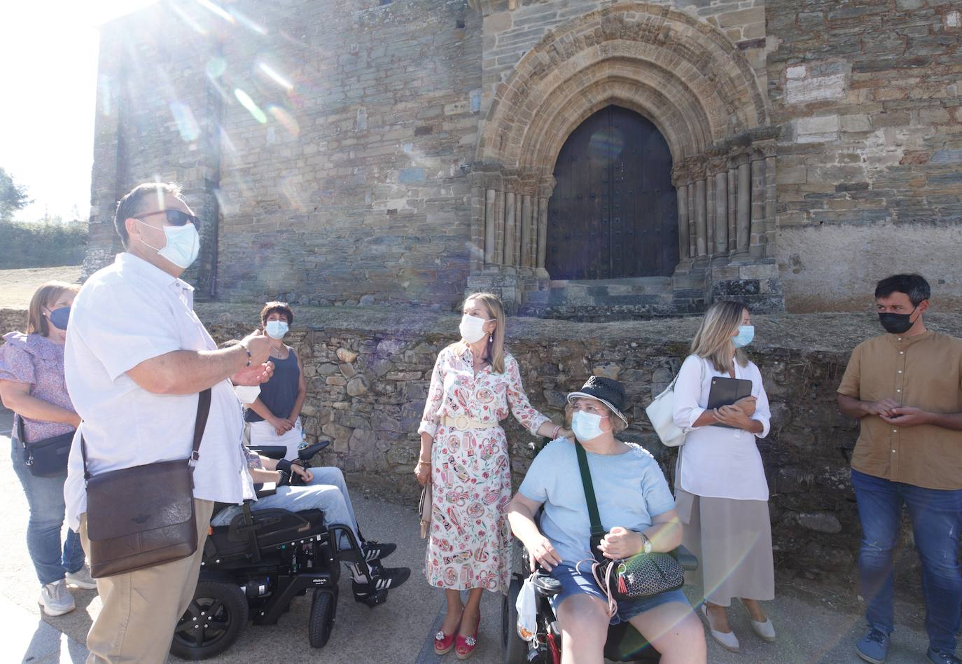 Fotos: Visita de Ana Pastor a Villafranca del Bierzo