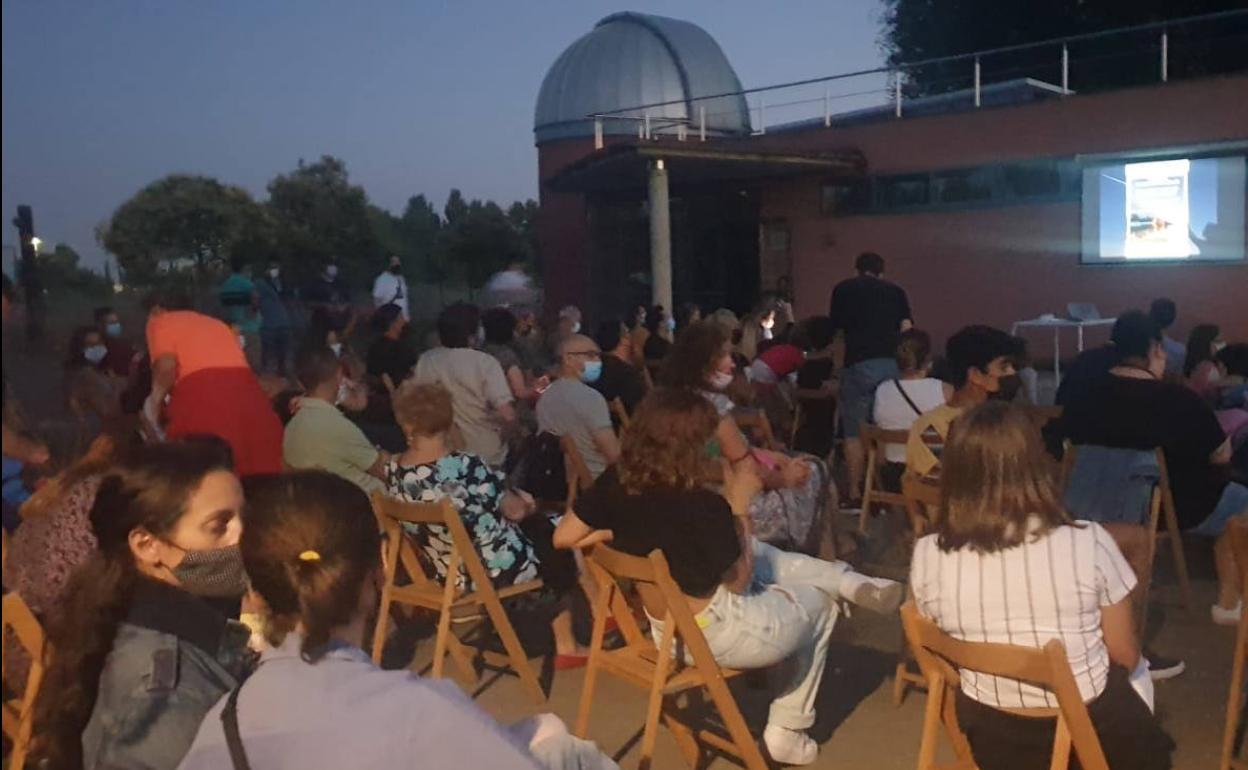 Acto celebrado en el Observatorio Pedro Duque de León.