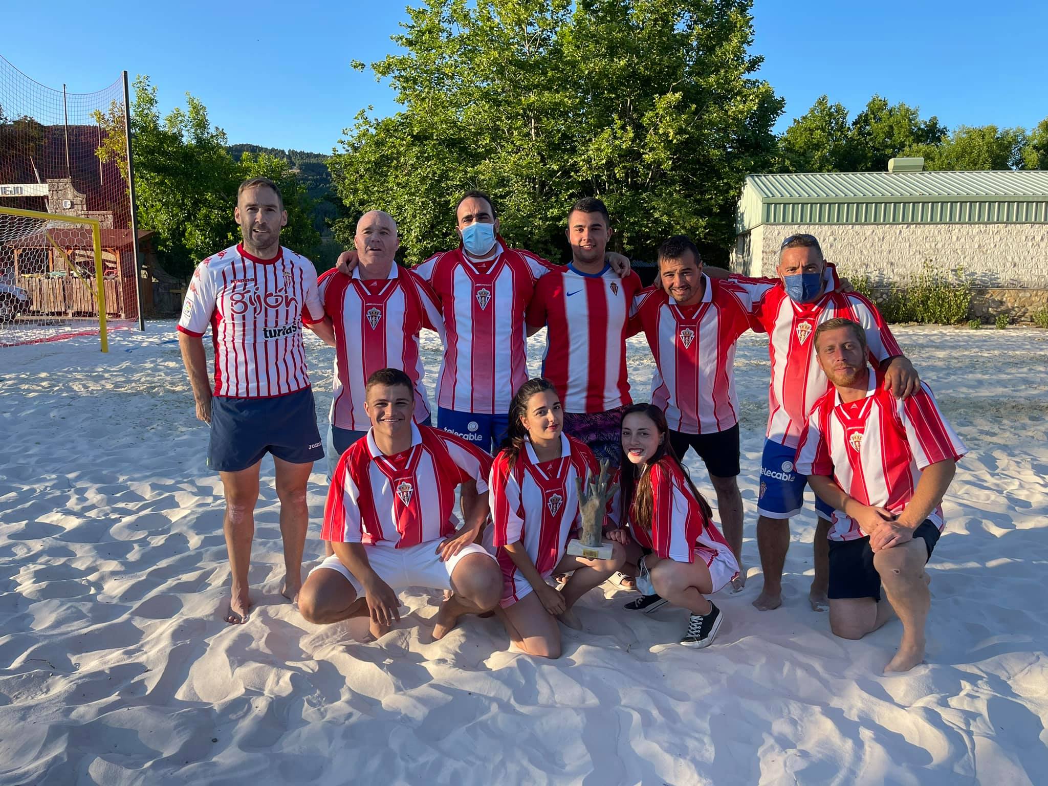 Se celebró en el Soto de Boñar, en su campo nuevo de arena.