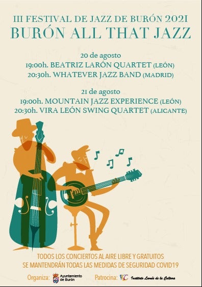 Parte del cartel de 'Burón All that Jazz'.