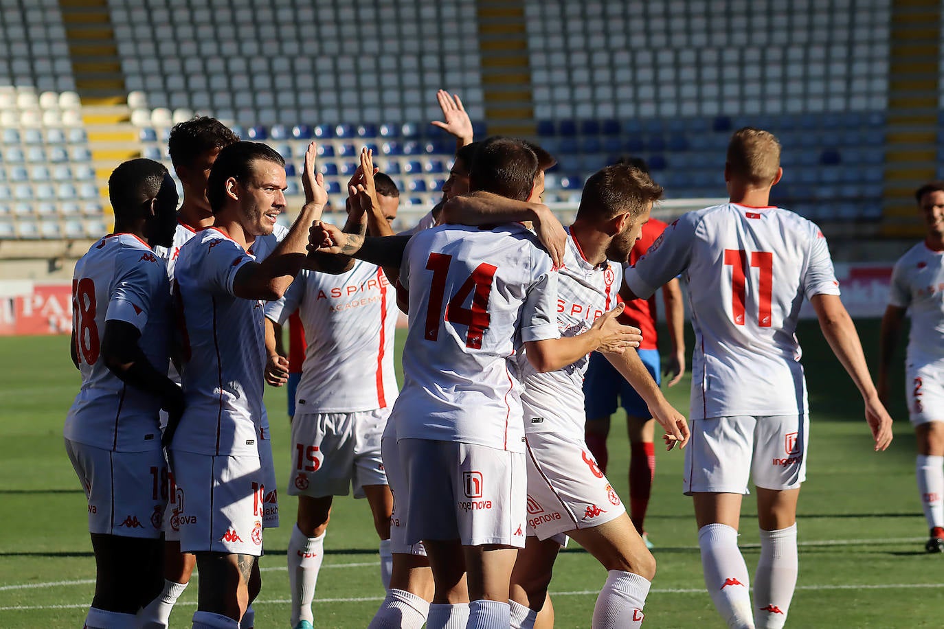 El conjunto leonés disputó su sexto y penúltimo amistoso de pretemporada ante el UD Llanera en el Reino de León.