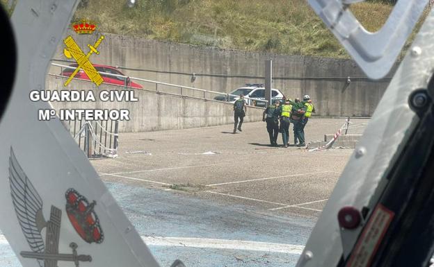 El Greim y la Unidad Aérea de la Guardia Civil rescatan a un montañero accidentado en el Pico Muxyven de Villablino