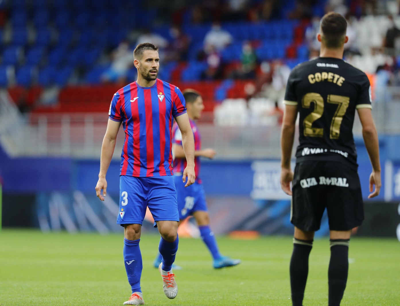 El conjunto berciano se ha enfrentado al Eibar en Ipurúa en la segunda jornada de campeonato liguero