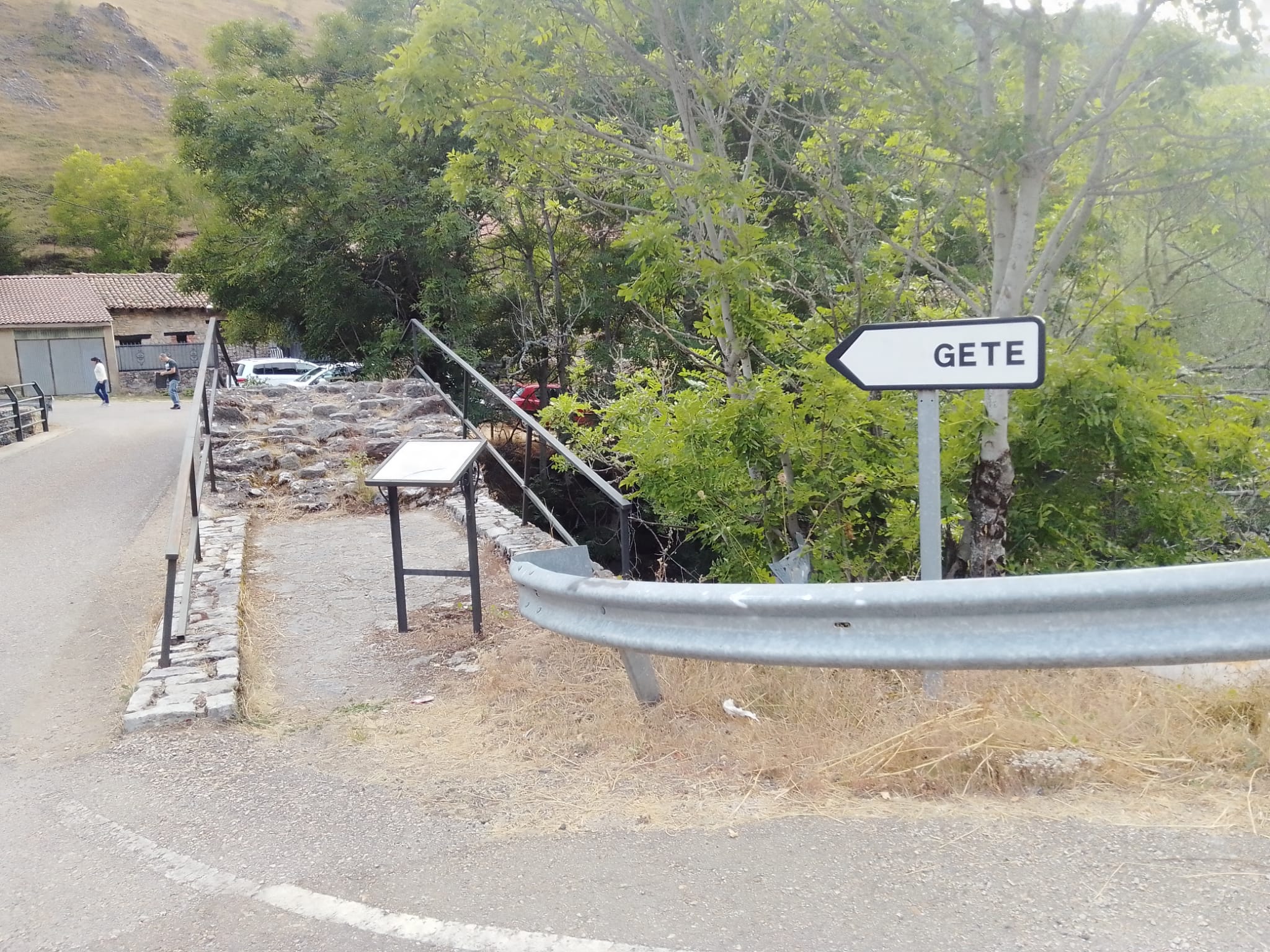 Estado actual del Puente Villalfeide.