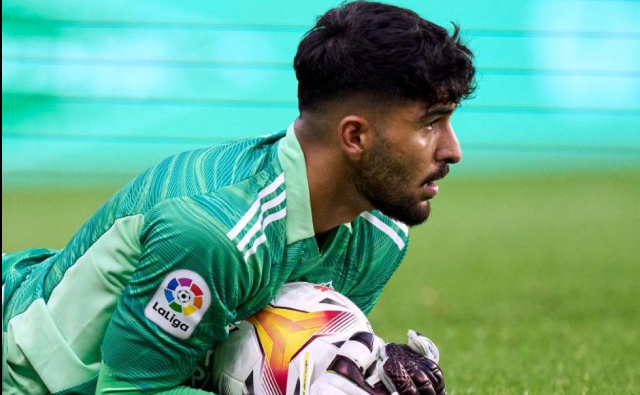 Amir, en el partido ante el Eibar.