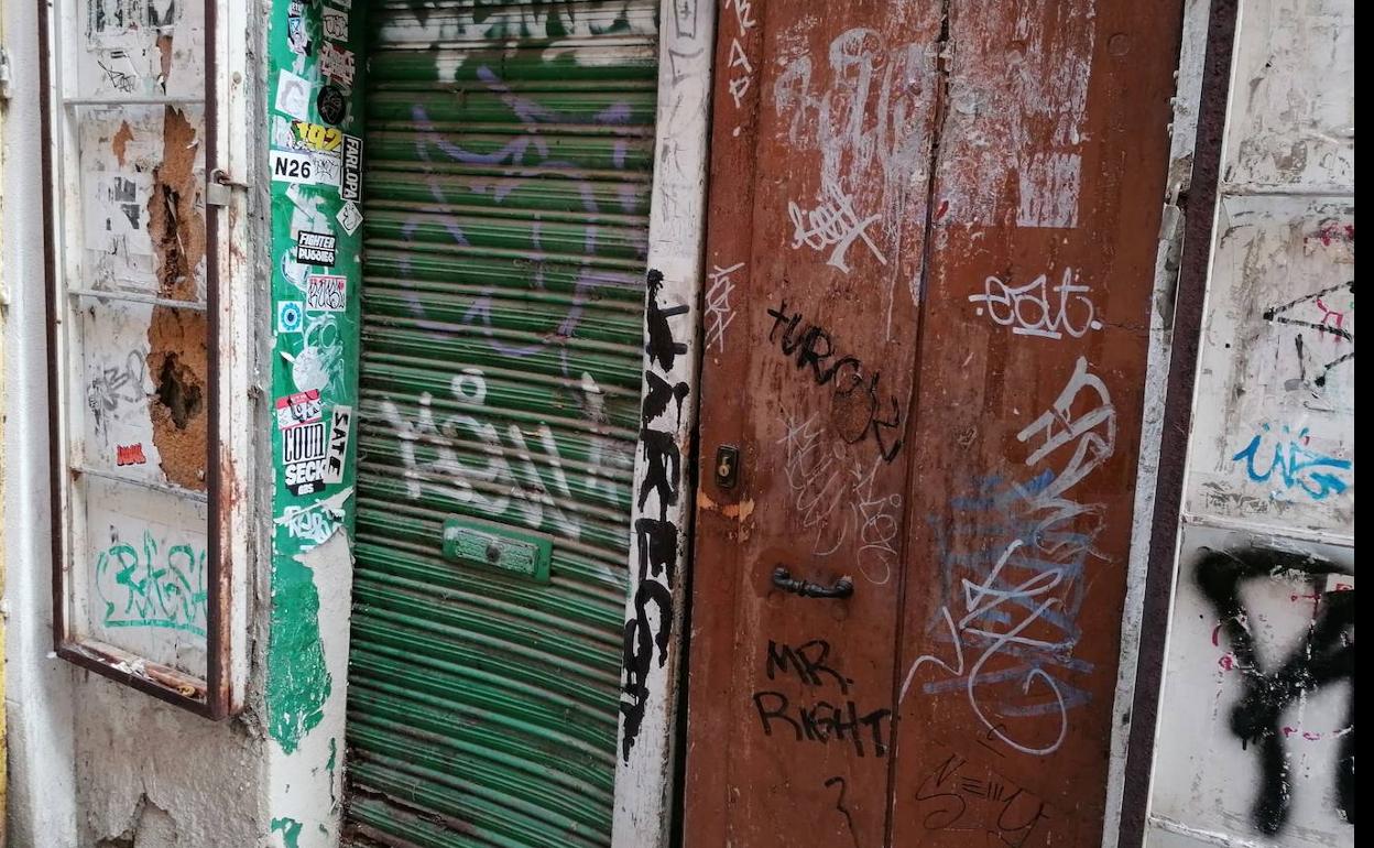 IU lamenta el estado «deplorable» del casco antiguo de la ciudad de León