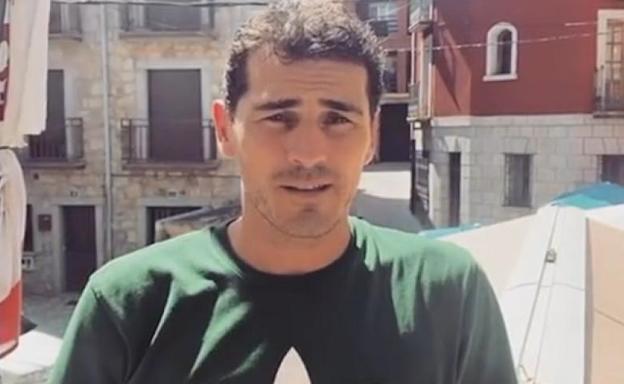 Iker Casillas lanza una campaña para reforestar la zona de Navalacruz