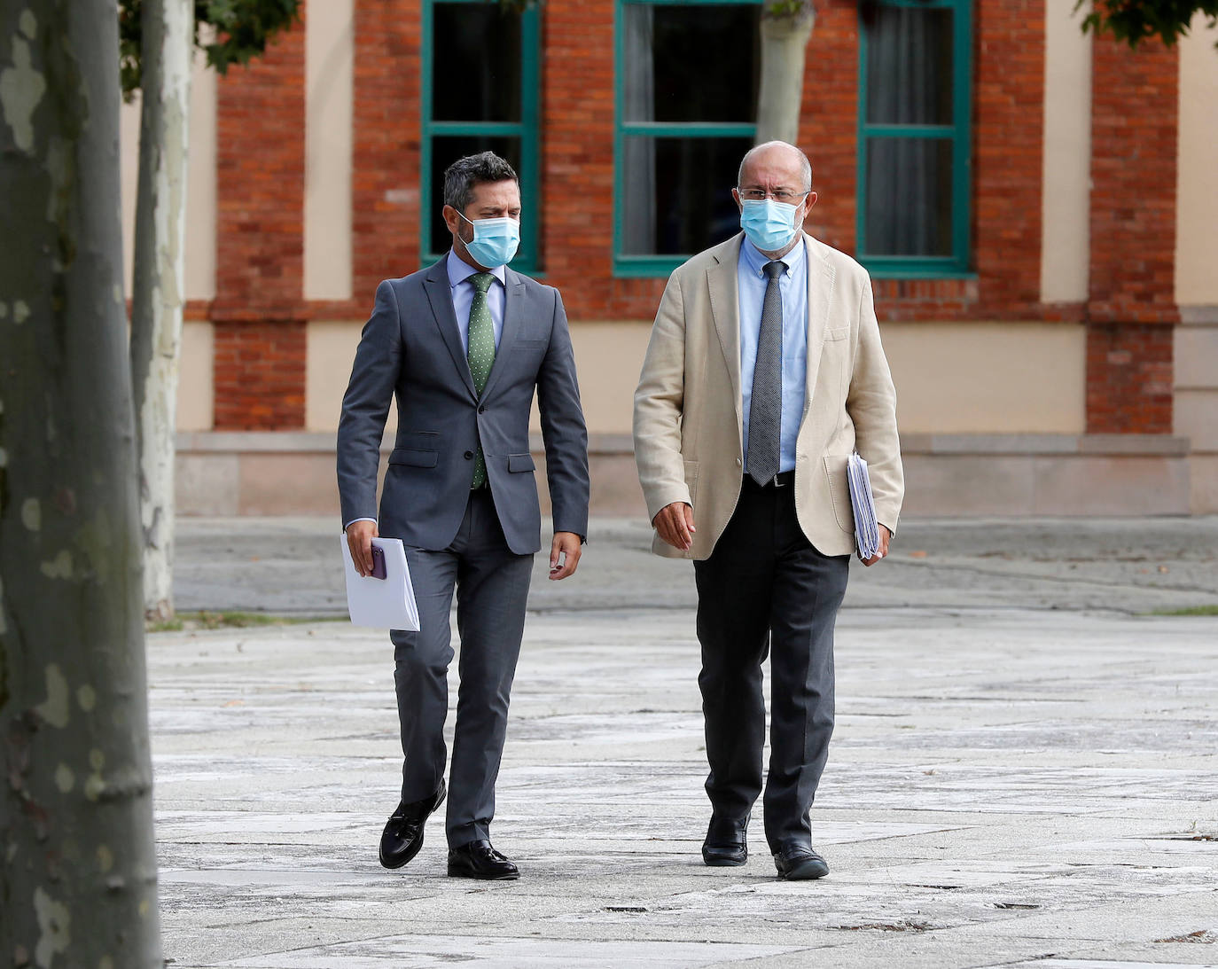 El vicepresidente, portavoz y consejero de Transparencia, Ordenación del Territorio y Acción Exterior, Francisco Igea, comparece en rueda de prensa posterior al Consejo de Gobierno