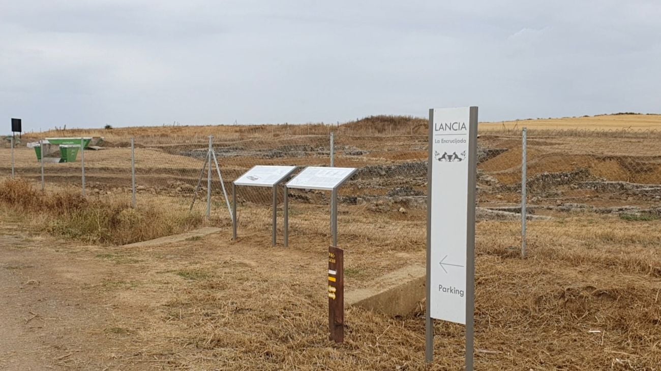 El milagro de Lancia: cinco proyectos para recupera parte de la historia de León | . Al margen de la elección del proyecto final septiembre traerá consigo también la finalización de la obra de consolidación de los restos ya excavados en el yacimiento que se terminará en dos semanas