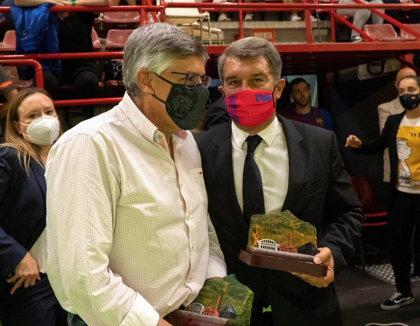 El conjunto marista plantó cara y puso contra las cuerdas al Barça, pero acabó cayendo ante el gran favorito en la Supercopa de España.