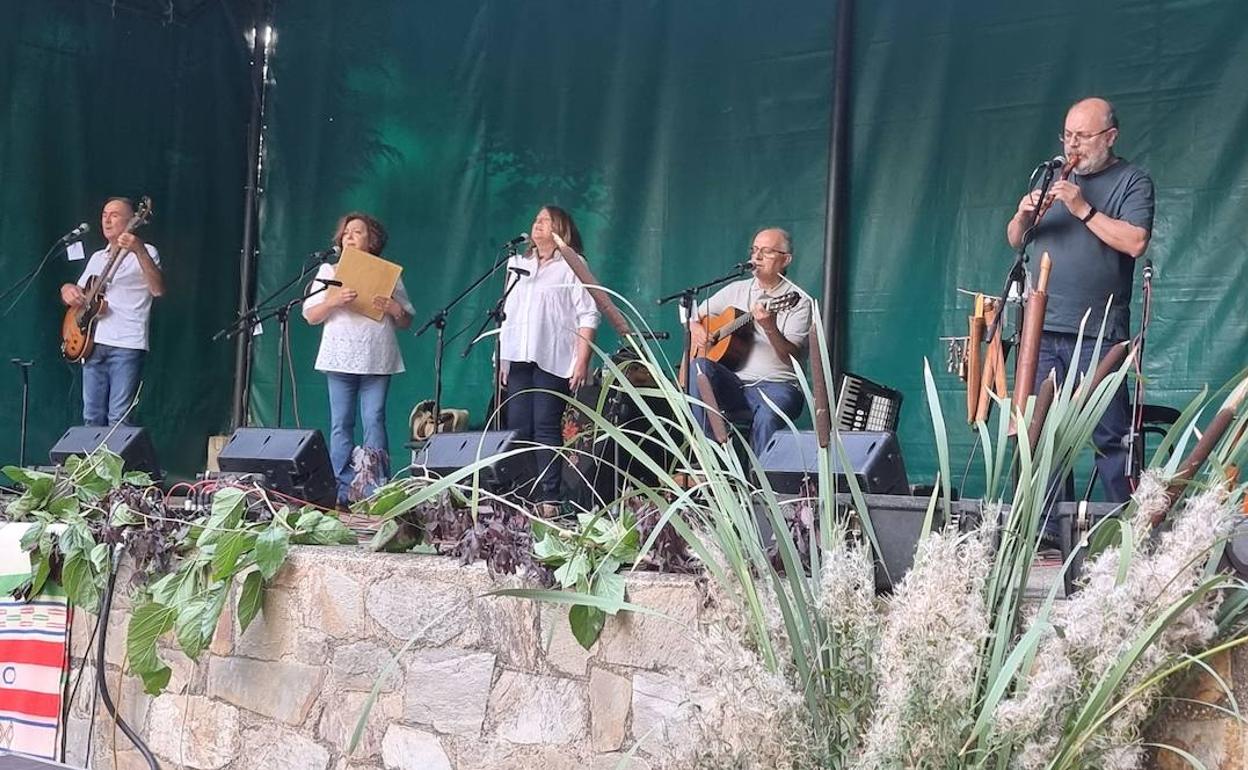 Concierto del primer día de fiestas. 