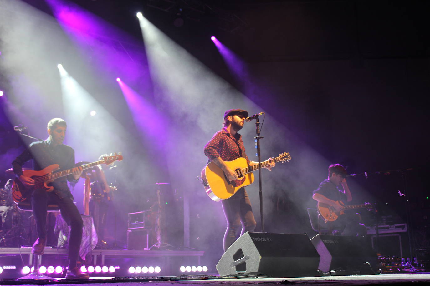 Sidecars durante el concierto de Ponferrada.