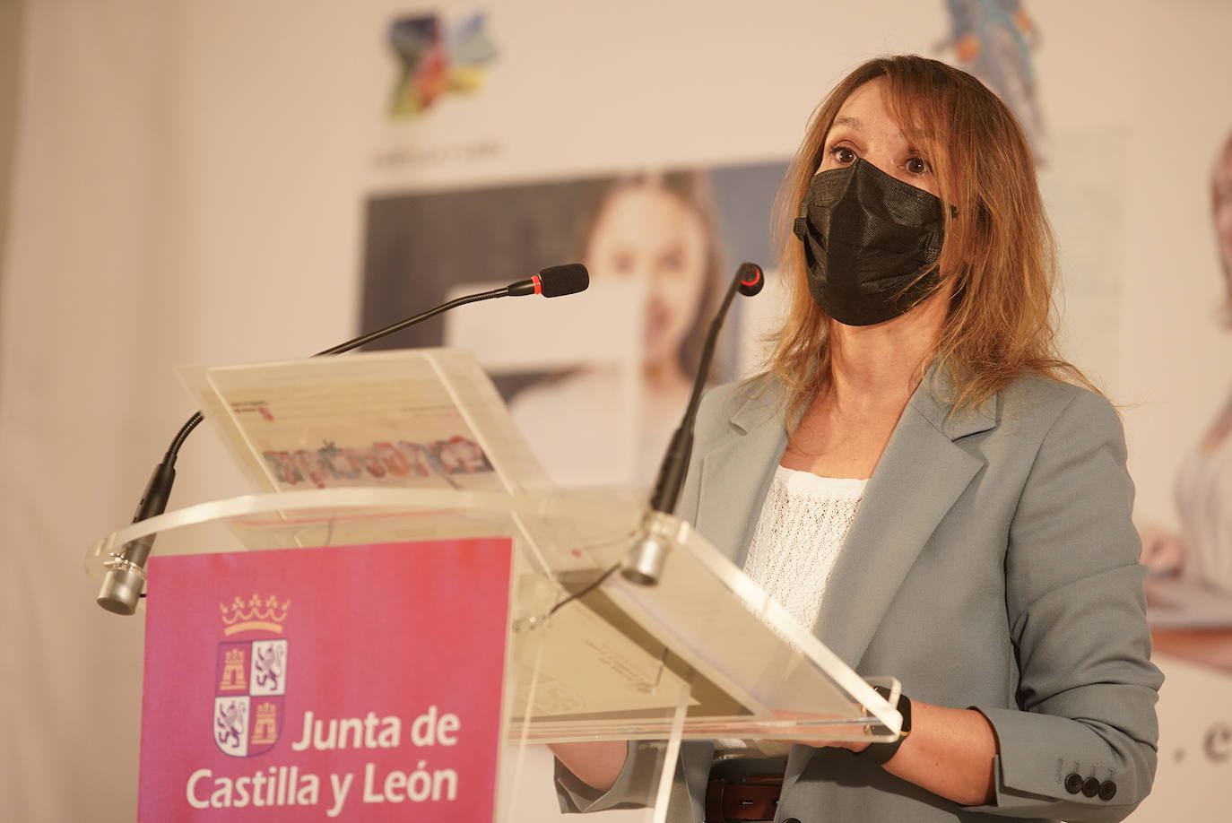 La consejera de Educación, Rocío Lucas, presenta el curso escolar 2021-2022.