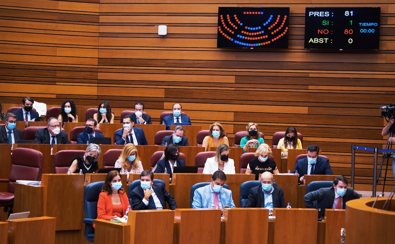 Segunda jornada del primer pleno del curso político en las Cortes.