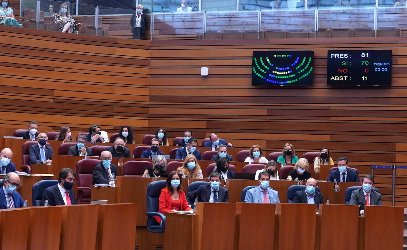 Segunda jornada del primer pleno del curso político en las Cortes.