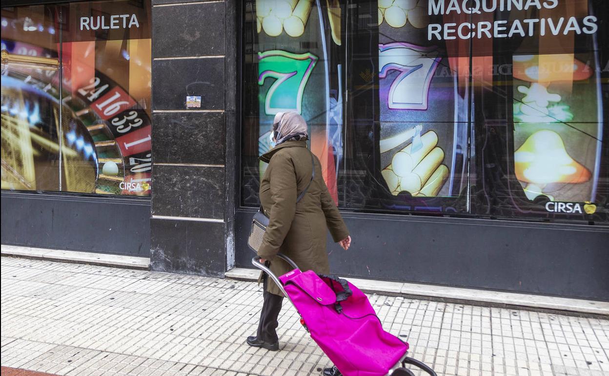 Local de juego en la ciudad de León.