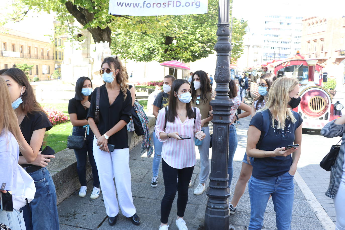 230 alumnos aterrizan en León llegados de distintos puntos de Europa y otros continentes