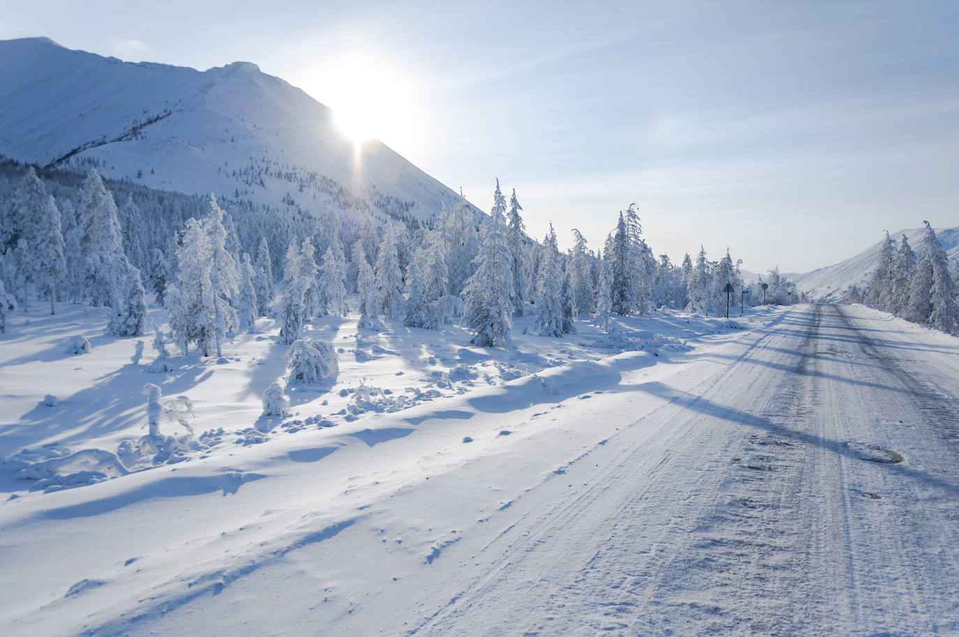 8. Yakutsk (Rusia). El recorrido parte de Magadán, en el mar de Ojotsk (Rusia) y termina en Yakutsk, en plena Siberia. 