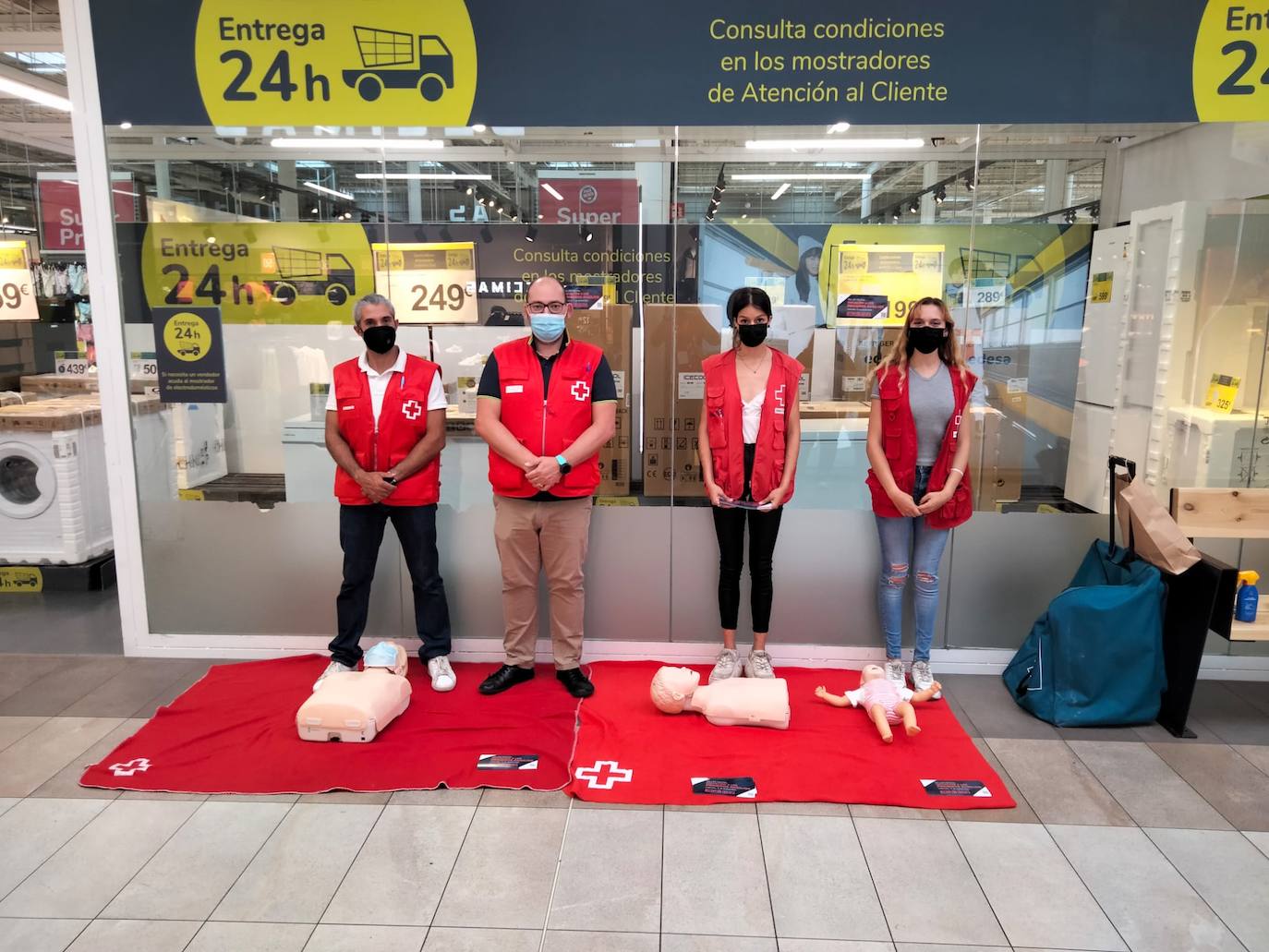 El área de socorros y emergencias de la Cruz Roja atendió el ao pasado a casi 7.000 personas en León.