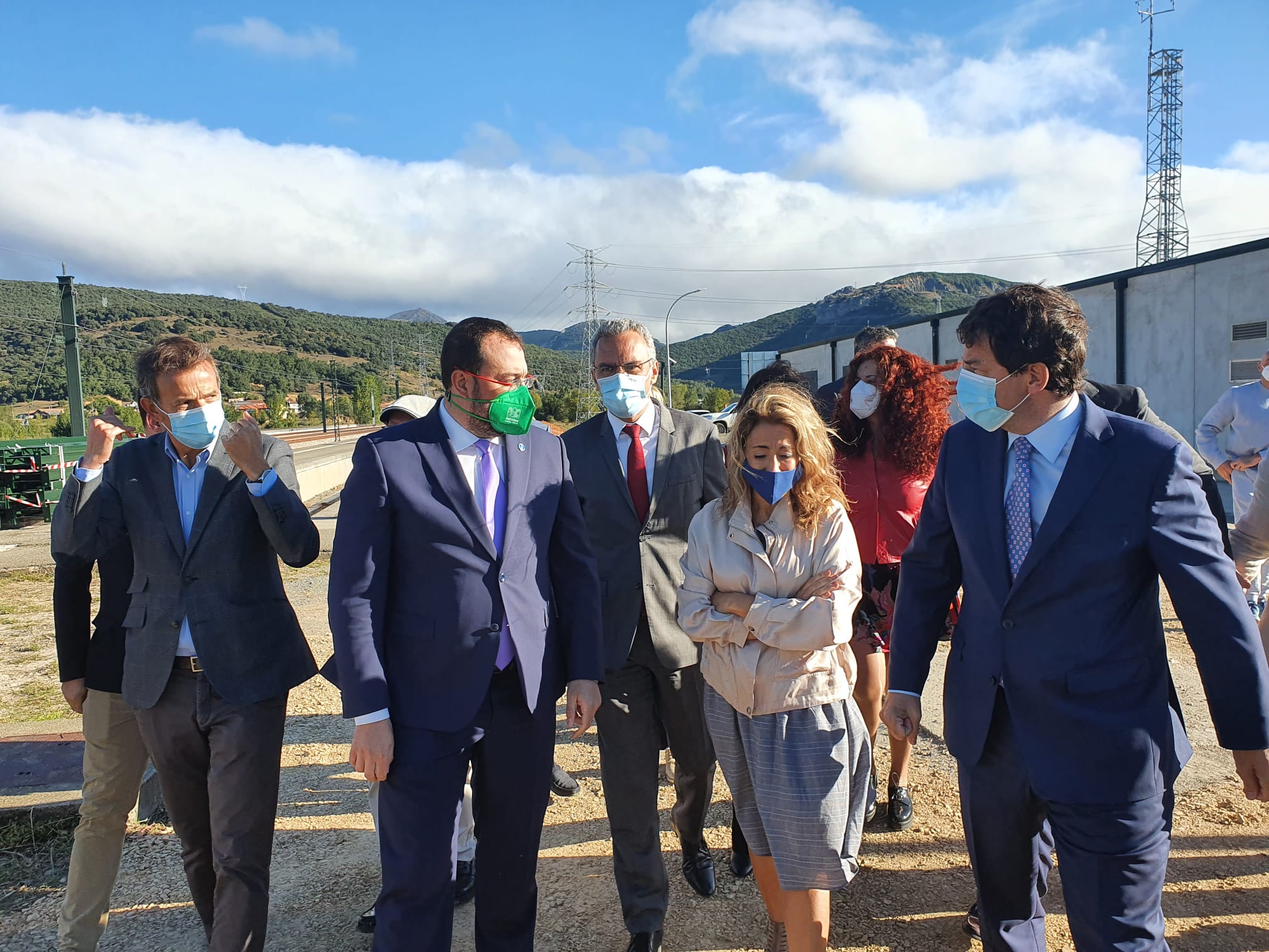 La ministra de Transportes, Movilidad y Agenda Urbana, Raquel Sánchez, realiza el primer viaje sobre esta infraestructura en un 'tren técnico' | Las pruebas de seguridad permitirán su apertura en el último tramo del 2022 o inicios del 2023. 