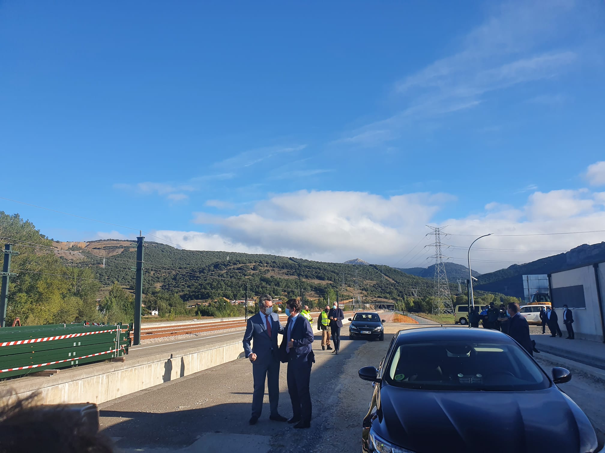 La ministra de Transportes, Movilidad y Agenda Urbana, Raquel Sánchez, realiza el primer viaje sobre esta infraestructura en un 'tren técnico' | Las pruebas de seguridad permitirán su apertura en el último tramo del 2022 o inicios del 2023. 