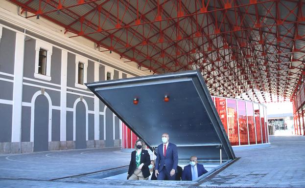 Galería. La estación de Adif en León luce soterramiento ferroviario.