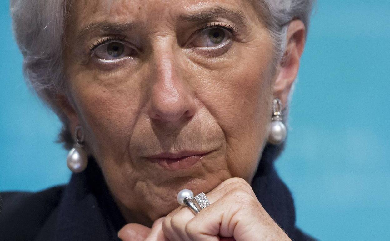 La pesidenta del Banco Central Europeo (BCE), Christine Lagarde. 