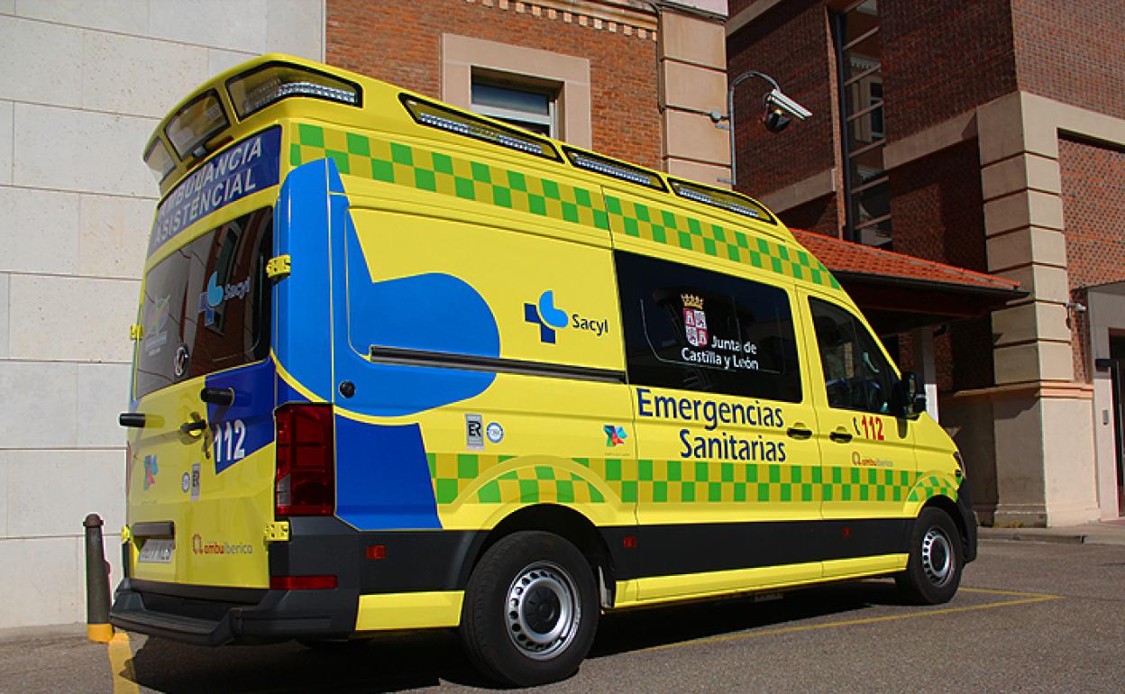 Ambulancia de Sacyl.