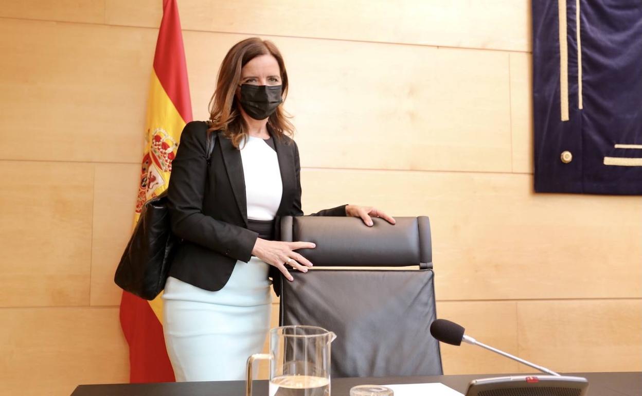 La consejera de Empleo e Industria de la Junta de Castilla y León, Ana Carlota Amigo.