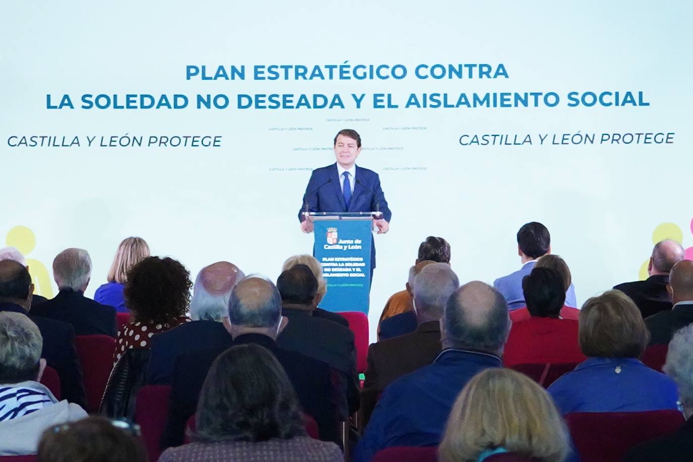 Fotos: El presidente de la Junta presenta el &#039;Plan Estratégico de Castilla y León contra la soledad no deseada y el aislamiento social 2022-2025&#039;