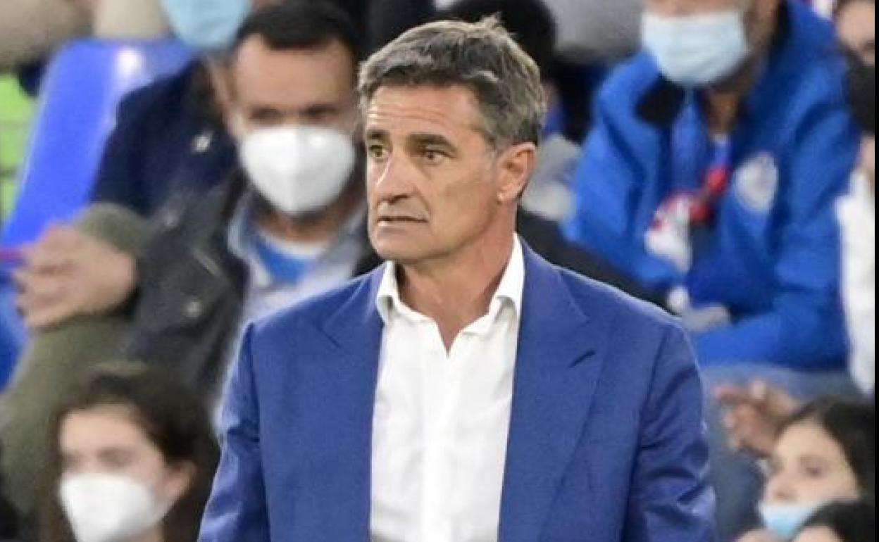 Míchel, entrenador del Getafe. 