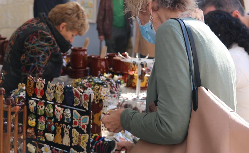 Inauguración de la XLI Feria de la Cerámica en León.