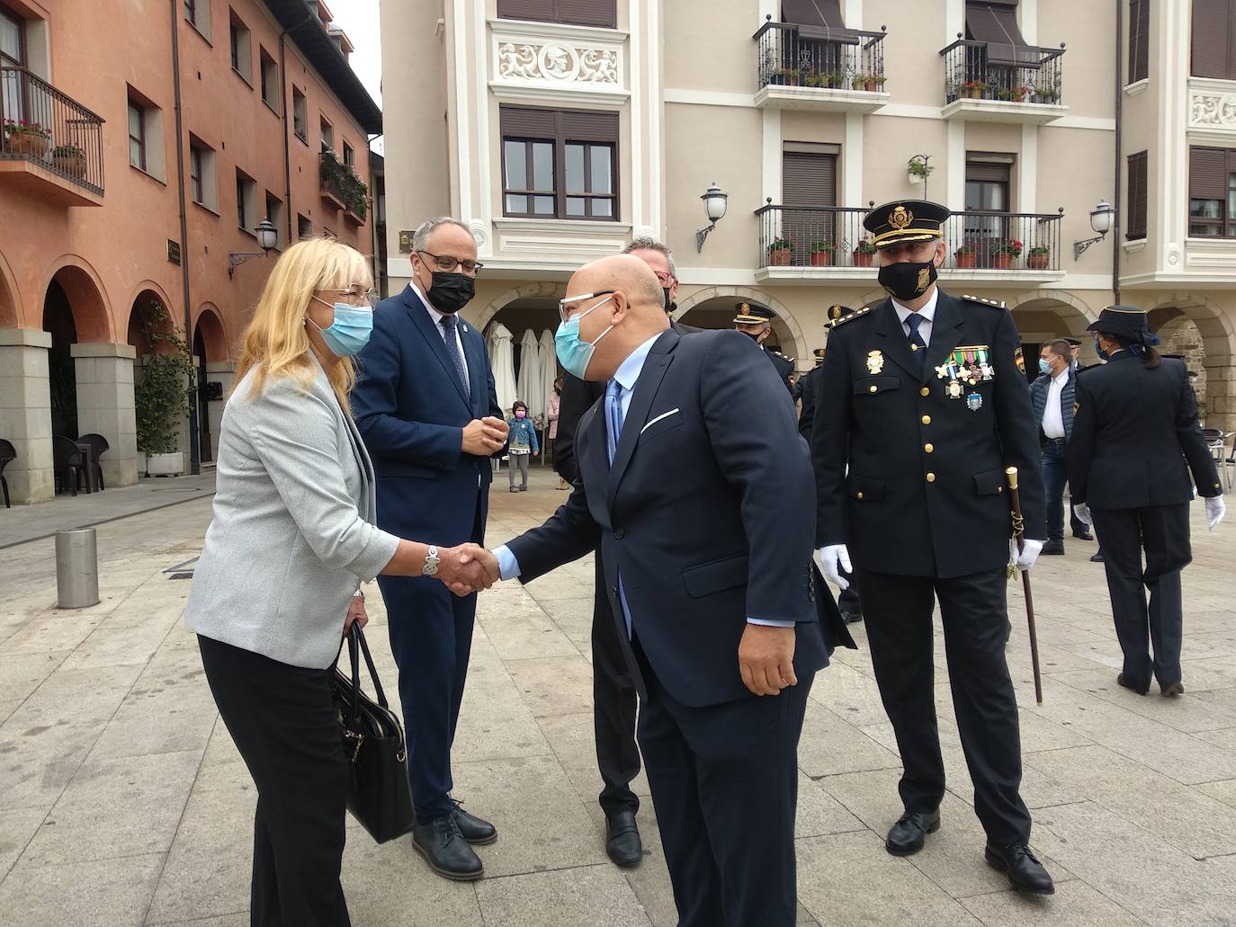 La Policía Nacional de Ponferrada celebra su festividad.