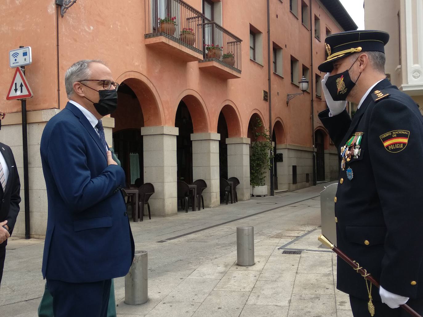 La Policía Nacional de Ponferrada celebra su festividad.