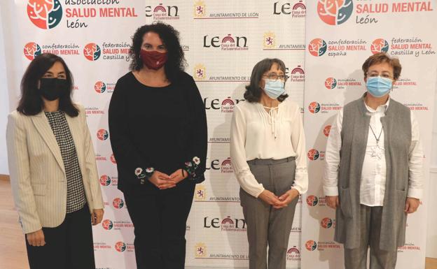Galería. La organización pasa a llamarse Asociación Salud Mental León y reconoce que ha atendido a más de 1.000 personas durante la pandemia.