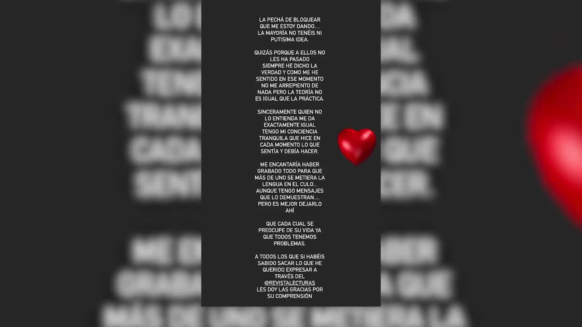 Post de Kiko Rivera.